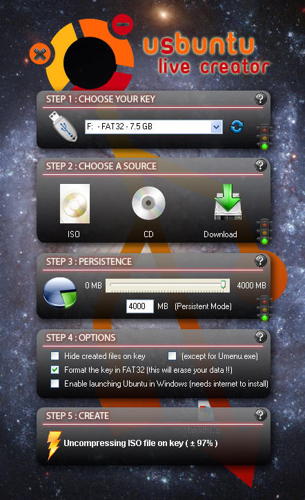 usbuntu screenshot